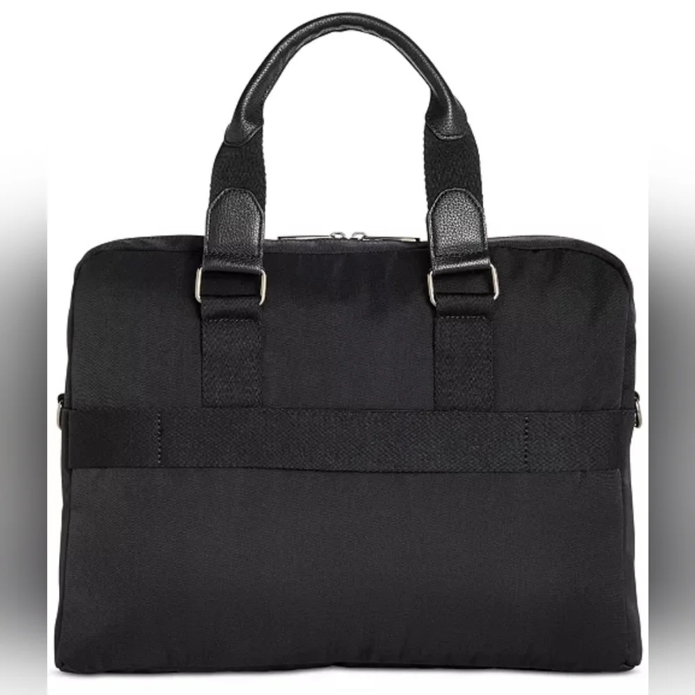 Alfani Alfatech Briefcase Laptop Bag For Travel or Work Black NWT